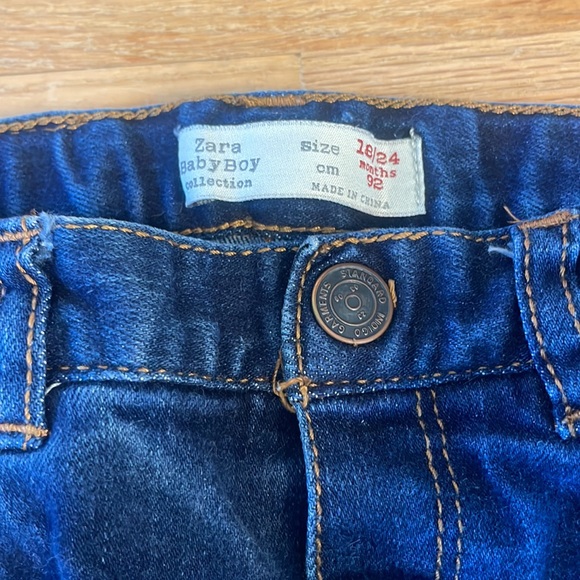 Toddler Boys Trendy Skinny Jeans, Zara, 3 pairs, size: 18-24 mo - Picture 8 of 9